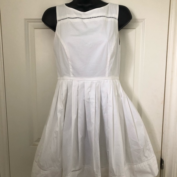 Shoshanna White Sleeveless Dress - Picture 2 of 7